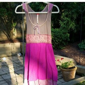 Free People Spanish Embroidered Dress